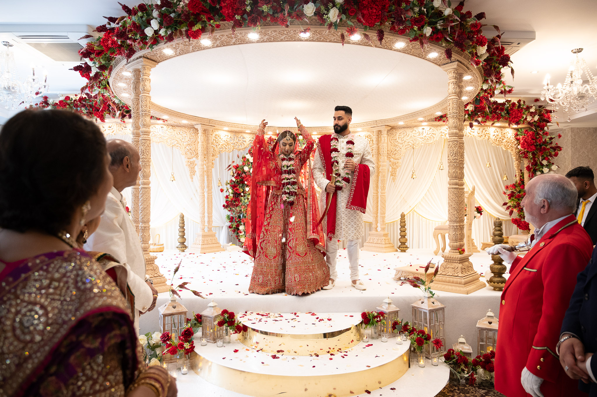 Luxury estate couple portrait Berkshire